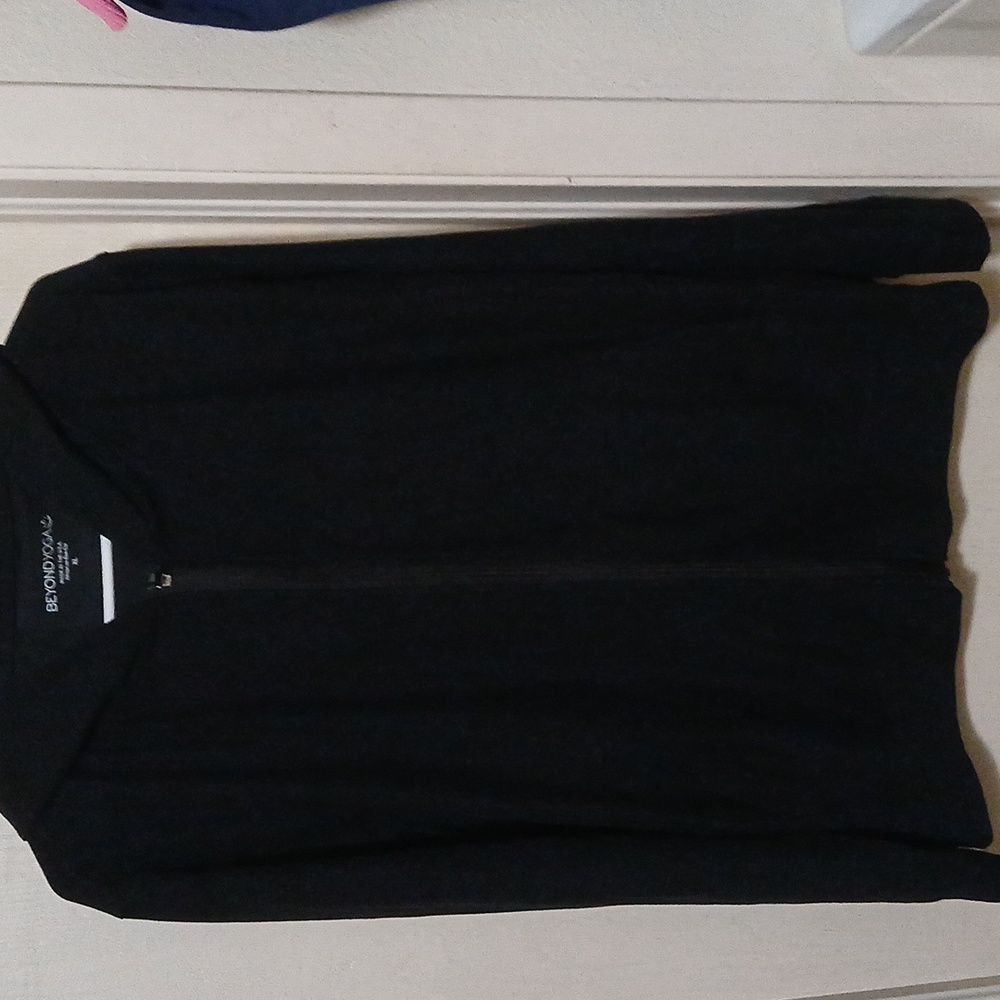 Beyond yoga black hoodie
